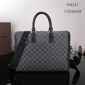 LV Louis Vuitton N48224 Damier Graphite Messenger Bag Handbag