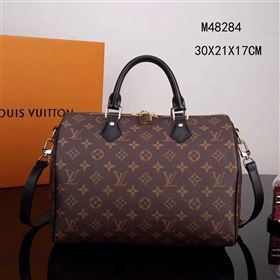 LV Louis Vuitton M48284 Speedy 30 Monogram Handbag Leather Bag 30cm