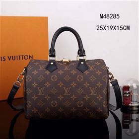 LV Louis Vuitton M48285 Speedy 25 Monogram Handbag Leather Bag 25cm