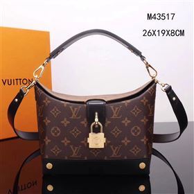 LV Louis Vuitton M43517 Bento Box Monogram Handbag Shoulder Bag