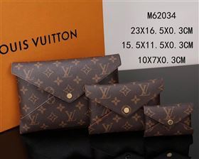 LV Louis Vuitton Pochette Kirigami Clutch Bag M62034 Monogram Handbag