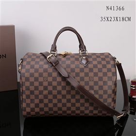 LV Louis Vuitton Speedy 35 Bag N41366 Damier Handbag