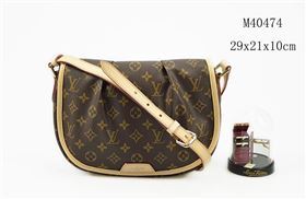 LV Louis Vuitton Monogram Bag M40474 Shoulder Handbag