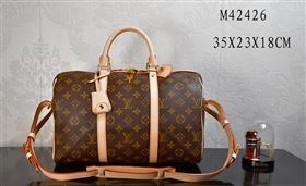 LV Louis Vuitton Keepall 35 Bag M42426 Monogram Voyage Handbag