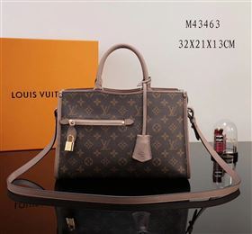 LV Louis Vuitton Monogram Popincourt Handbag M43463 Bag Apricot