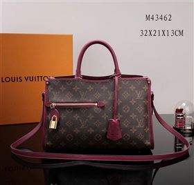 LV Louis Vuitton Monogram Popincourt Handbag M43462 Bag Purple