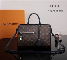 LV Louis Vuitton Monogram Popincourt Handbag M43434 Bag Navy