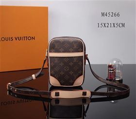 LV Louis Vuitton Monogram Small Shoulder Bag M45266 Handbag Brown