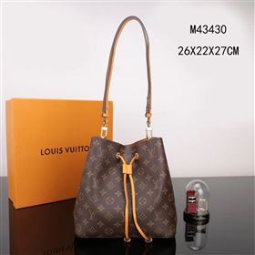 LV Louis Vuitton M43430 Monogram NEONOE Bag Handbag Orange