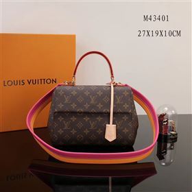 LV Louis Vuitton Cluny BB Handbag M43401 Monogram Shoulder Bag Pink