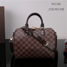 LV Louis Vuitton N41368 Speedy 25 Bag Damier Handbag Brown