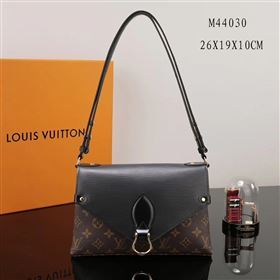 LV Louis Vuitton Monogram Saint Michel Bag M44031 Epi Handbag Black
