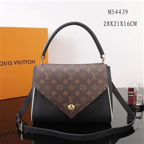 Louis Vuitton Monogram Double V Black