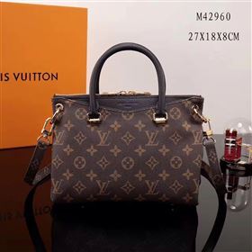 LV Louis Vuitton Monogram Pallas BB Handbag M42960 Shoulder Bag Black