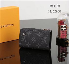 LV Louis Vuitton M64430 Monogram Small Car Key Case Bag Gray