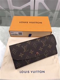 replica Louis Vuitton LV Emilie Wallet Monogram Purse Bag M60697 Coffee