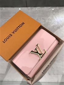 replica Louis Vuitton LV Louise Wallet Patent Leather Purse Bag M61581 Pink