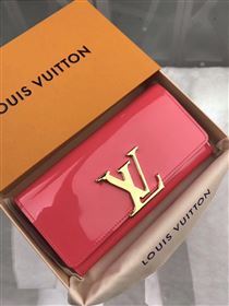 replica Louis Vuitton LV Louise Wallet Patent Leather Purse Bag M61317 Cherry