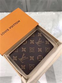 replica Louis Vuitton LV Monogram Short Wallet Purse Bag M60251 Brown