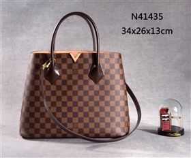 LV Louis Vuitton N41435 Kensington Handbag Damier Bag Brown