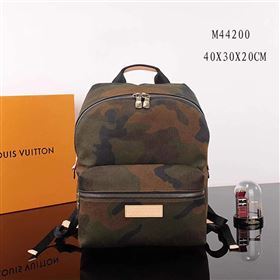 Louis Vuitton M44200 Supreme LV Apollo Large Backpack Bag Monogram Handbag Brown