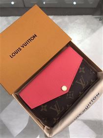 replica Louis Vuitton LV Pallas Short Wallet Monogram Purse Bag Cherry M60140