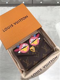 replica Louis Vuitton LV Victorine Love Birds Wallet Monogram Purse Bag M60660 Rose