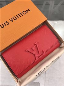 replica Louis Vuitton LV Louise Wallet Epi Clutch Purse Bag M60766 Red