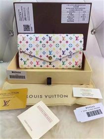 replica Louis Vuitton LV Sarah Wallet Clutch Purse Monogram Bag M60667 White