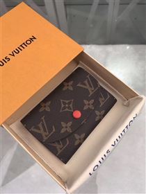 replica Louis Vuitton LV Rosalie Coin Purse Wallet Monogram Canvas Bag Orange M41939