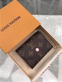 replica Louis Vuitton LV Helene Wallet Monogram Canvas Purse Bag Pink M60253