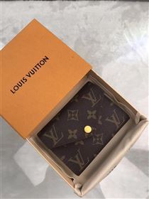 replica Louis Vuitton LV Victorine Wallet Monogram Canvas Purse Bag Yellow M41938