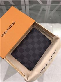 Louis Vuitton Zippy Wallet Vertical N63305 Damier Graphite Canvas