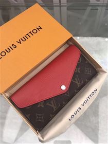 replica Louis Vuitton LV Marie-Lou Wallet Monogram Epi Leather Purse Bag Red M60727