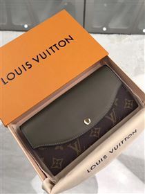 replica Louis Vuitton LV Sarah Wallet Monogram Canvas Purse Bag Green M64097