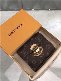 replica Louis Vuitton LV Joey Wallet Monogram Canvas Purse Bag Brown M60211
