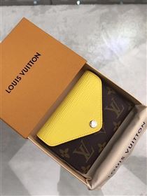 replica Louis Vuitton LV Marie-Lou Short Wallet Monogram Epi Leather Purse Bag Yellow M60427