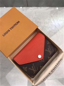 replica Louis Vuitton LV Marie-Lou Short Wallet Monogram Epi Leather Purse Bag Orange M60495