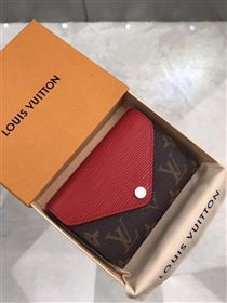 replica Louis Vuitton LV Marie-Lou Short Wallet Monogram Epi Leather Purse Bag Red M60494