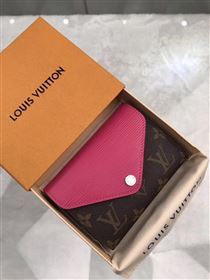 replica Louis Vuitton LV Marie-Lou Short Wallet Monogram Epi Leather Purse Bag Rose M60494