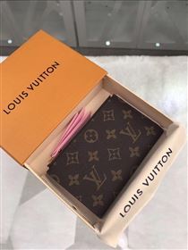 replica M61271 Louis Vuitton LV Adele Wallet Monogram Canvas Purse Bag Pink