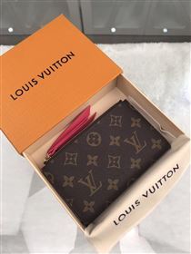 replica M61271 Louis Vuitton LV Adele Wallet Monogram Canvas Purse Bag Rose