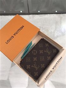 replica M61271 Louis Vuitton LV Adele Wallet Monogram Canvas Purse Bag Teal