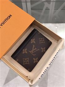 replica M60111 Louis Vuitton LV Pocket Organizer Wallet Monogram Canvas Purse Bag