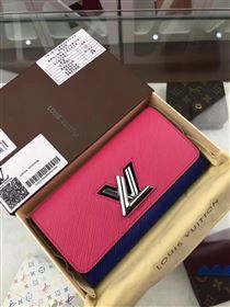 replica M61783 Louis Vuitton LV Twist Wallet Epi Leather Purse Bag Rose