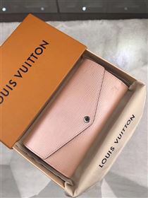 replica Louis Vuitton LV Sarah Wallet Epi Leather Purse Bag Nude M60760