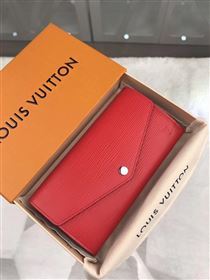 replica Louis Vuitton LV Sarah Wallet Epi Leather Purse Bag Red M60723