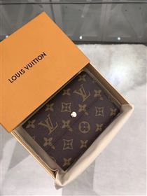 replica Louis Vuitton LV Alexandra Wallet Monogram Canvas Purse Bag Brown M60047