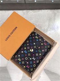 replica Louis Vuitton LV Alexandra Wallet Monogram Canvas Purse Bag Black M60084