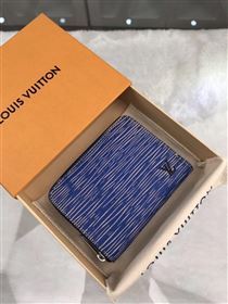 replica M61191 Louis Vuitton LV Zippy Coin Purse Wallet Epi Leather Bag Blue